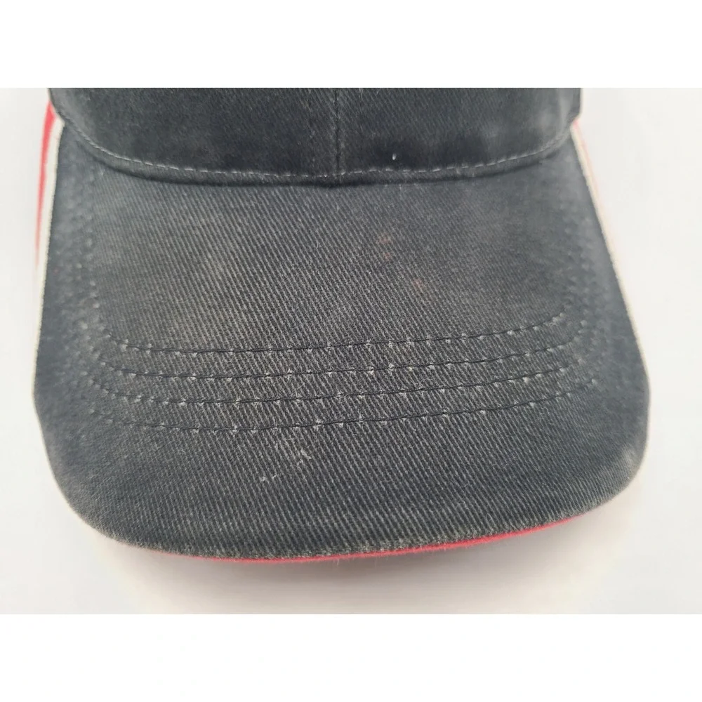 ESPN Worldwide Leader In Sports Strapback Adjustable Hat Cap Men Women Black Red